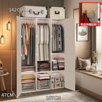 Storage Organizer Closet Partitions Cupboard Bedroom Clothes Wardrobe Shelf Foldable Living Room Guarda Roupa Salon Furniture