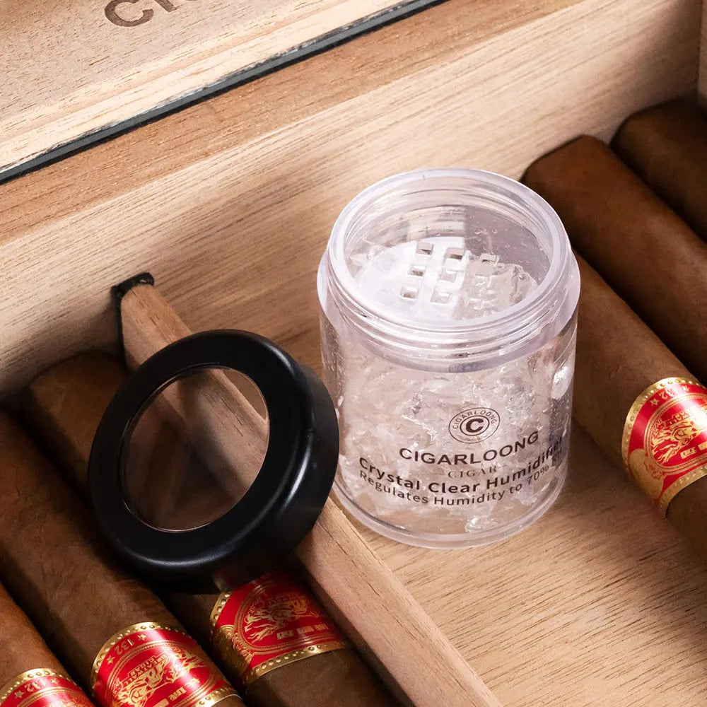 Cigar Humidifier Crystal Gel Small Humidification Constant Tobacco Moisturizing Pot Cigar Humidifier Cigar Accessory CLL-2023IB