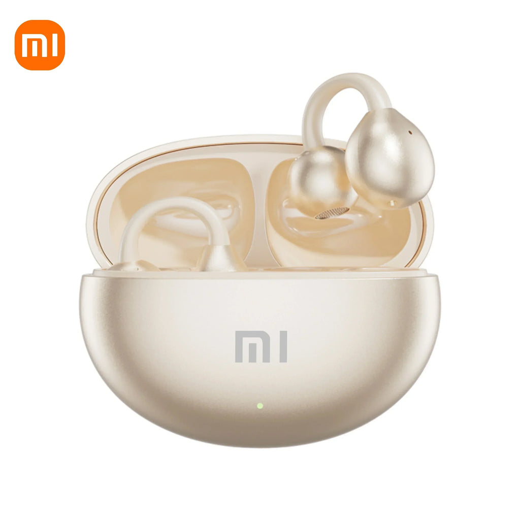 Xiaomi M91 Open Ear Clip Earbuds Earphone With Mic For Android iOS  ENC Bluetooth5.4 Headphone Noise Cancelling