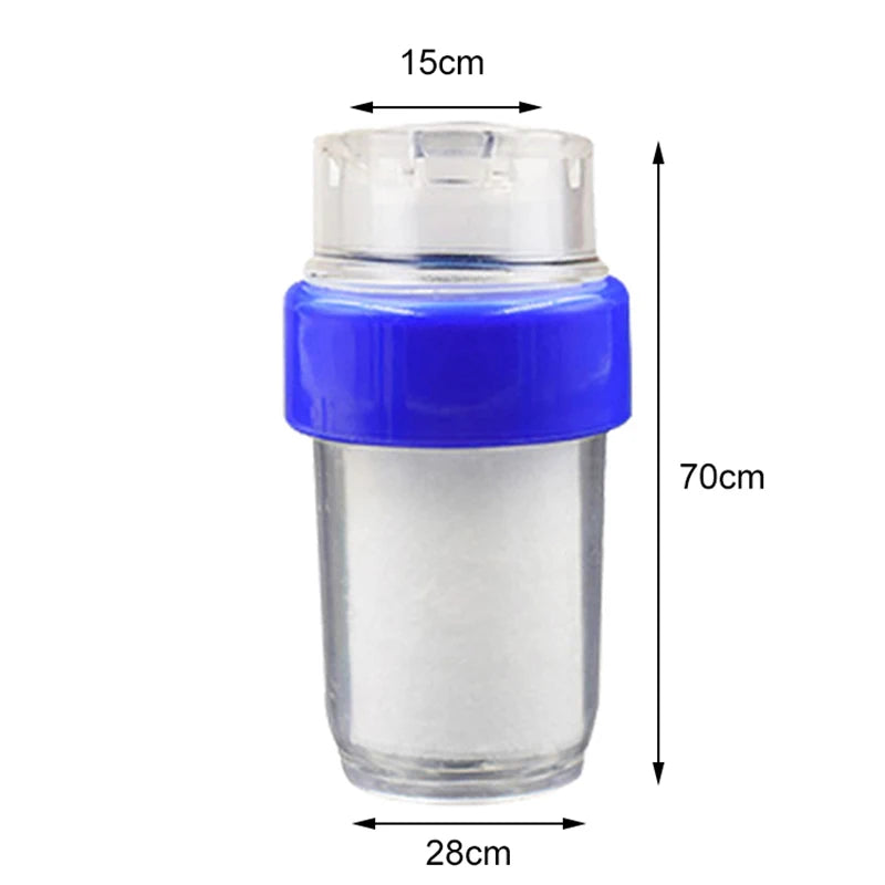 Kitchen Faucet Tap Water Filter Purifier Head Splash Proof Faucet Water Quality Detector Mini Faucet Purifier Filter Nozzle