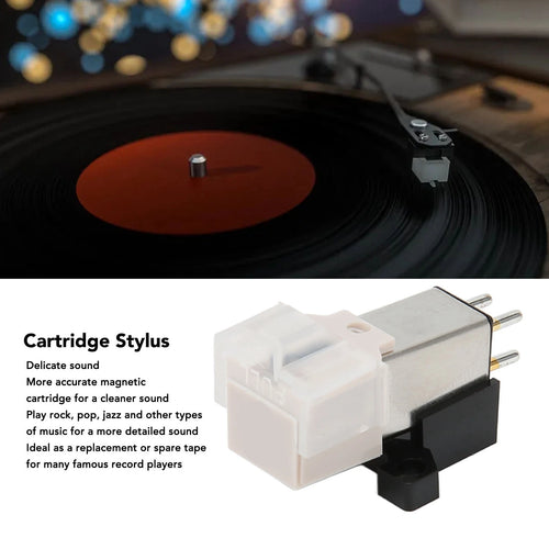 AT3600L Moving Magnet Cartridge Stylus for Vinyl Record Player Turntable Replacement Magnetic Phonograph Needle
