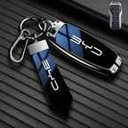 Car Remote Key Case Fob Cover Holder Shell Bag for BYD Song Plus Atto 3 Han EV Tang DM Qin Seal Dolphin Keychain Accessories