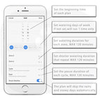 6 Zone WIFI Connect Tuya Smart Home Watering Timer and Garden Irrigation Controller Water solenoid Valve Irrigation Timer System