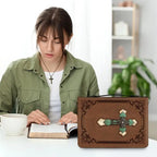 Bible Bags Creative Pattern Study Bible Cover With Handle Bible Book Cover For Scripture Study Bible Protector Bible Tote Bag