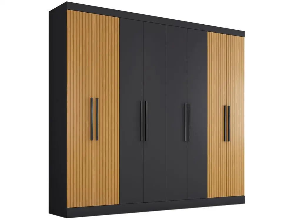 Wardrobe Couple 8 Doors 4 Drawers Araplac Port