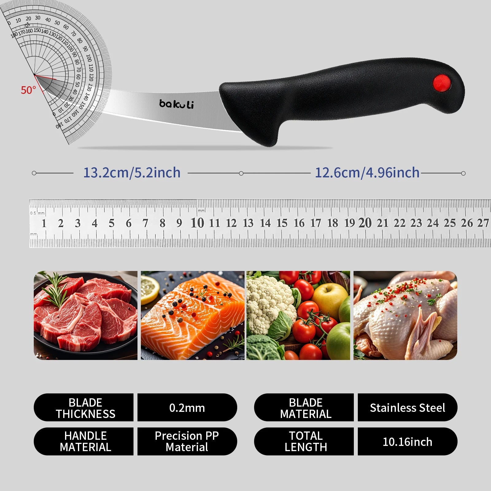 Kitchen Knife High-quality Butcher Knife Boning Knives Meat Cleaver Vegetables Cutter Professional Household Chef Cook Knife