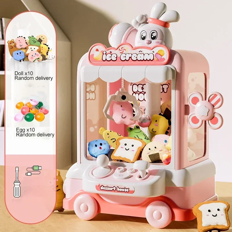 Mini Doll Machine Toy for Kids | DIY Coin-Operated Crane Game | AlluCanFind
