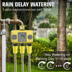 New Smart Outdoor Water Timer - Touch Screen Control