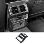 For Audi Q5 FY 2018 2019 2020 2021 Car Styling Interior Door Window Handle Panel Strips Cover Trim Carbon Fiber ABS