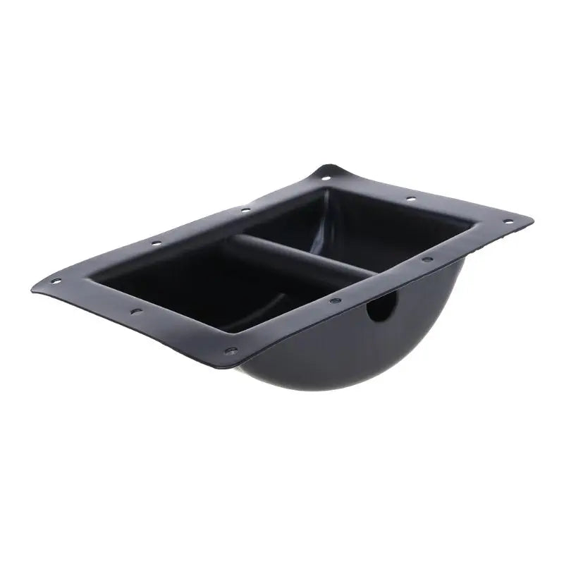 2PC Speaker Handle Recessed Cabinet Aceessories Professional Recessed Speaker Handles Black Metal Repair Durable
