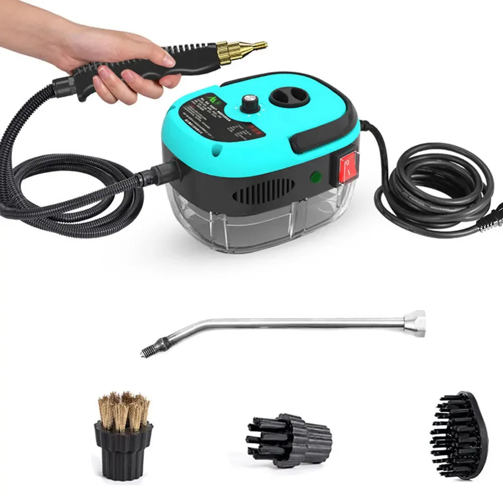 Steam Cleaner High Temperature Household Sterilization for Air Conditioner,Sofa,Kitchen Hood Car Handheld Steam Cleaner 2500W