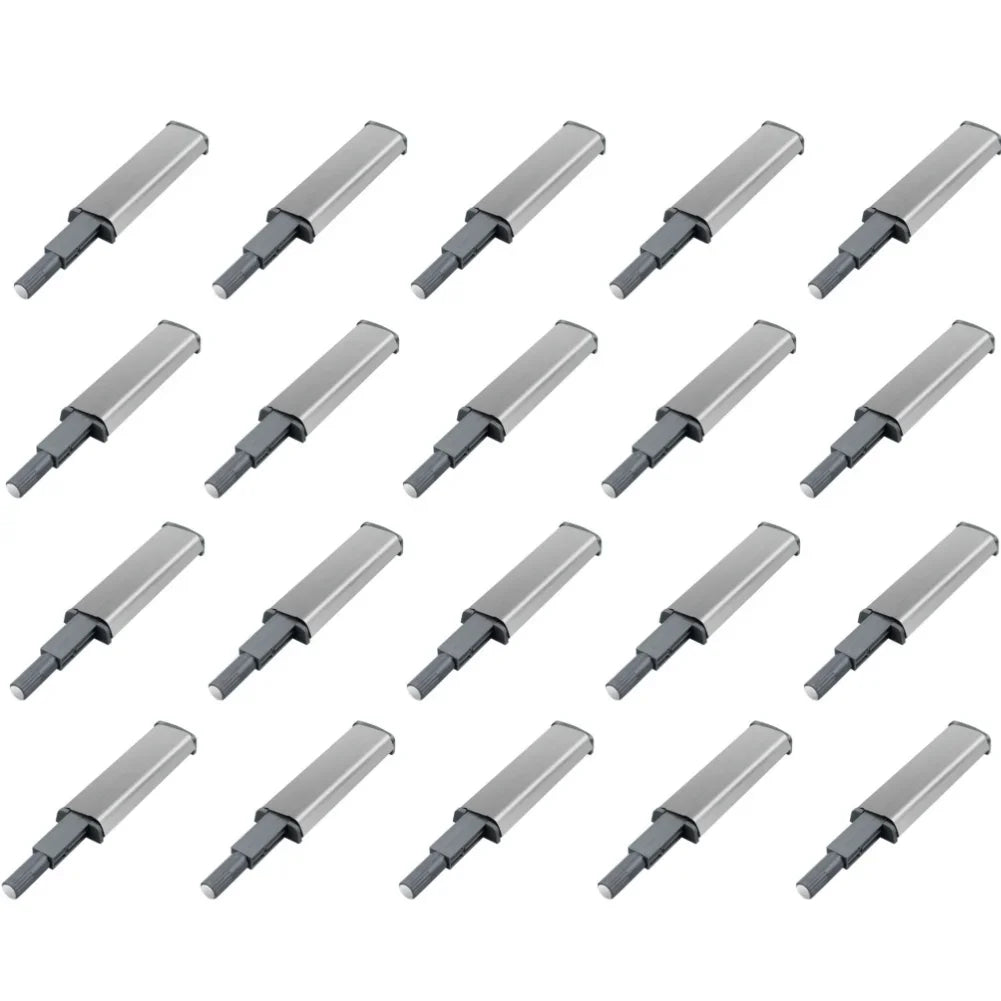 10 Pcs Door Stopper Cabinet Hardware Soft Close Damper Push To Open Drawer Soft Quiet Close Closer Touch Invisible Handle Buffer