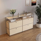 Module Combination Sideboards Cabinet Drawer Living Room Cabinets Side Chest of Drawers Hallway Storage TV Stand Bedroom Cabinet