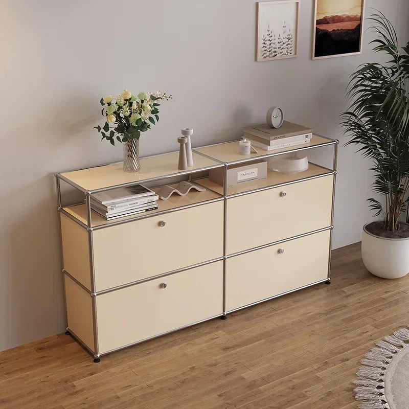 Module Combination Sideboards Cabinet Drawer Living Room Cabinets Side Chest of Drawers Hallway Storage TV Stand Bedroom Cabinet