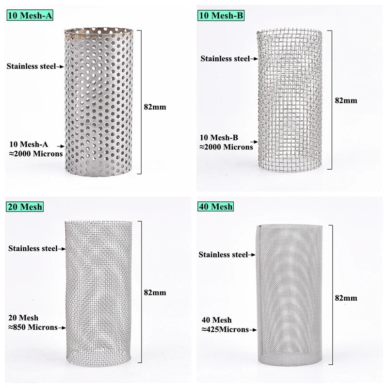 1Pc Garden Watering Filter 10 Mesh-200 Mesh Filtration Screen Domestic Kitchen Purification Filter Impurities In Water
