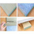 Natural Rushes Foldable Tatami Sleeping Mattress Straw Mat Yoga Meditation Mat Traditional Bed Mattress
