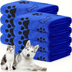 2-Pack Soft Microfiber Dog Towels - Quick Dry, Super Absorbent for Pet Bath & Grooming | AlluCanFind