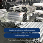Aluminium Pipe 0.5mm Thickness 2-30mm OD Straight 300mm 500mm Long Round 6063 Aluminum Alloy Tube