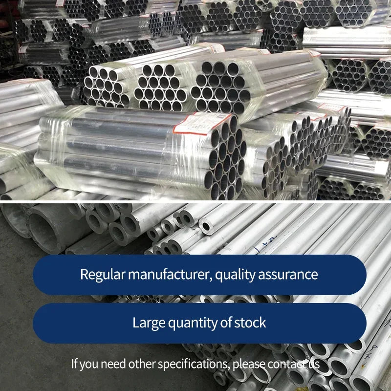 Aluminium Pipe 0.5mm Thickness 2-30mm OD Straight 300mm 500mm Long Round 6063 Aluminum Alloy Tube