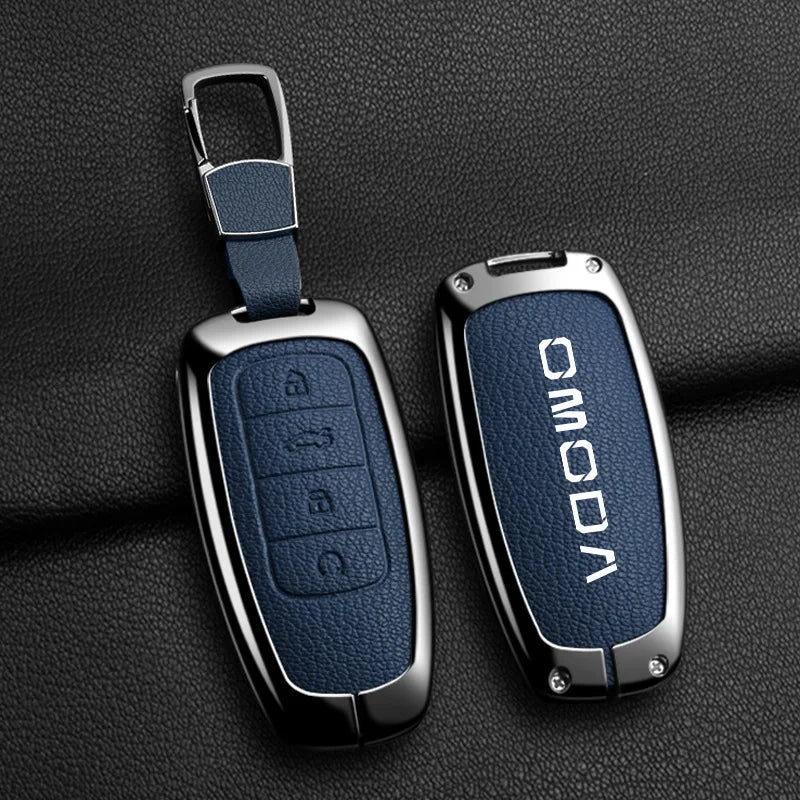 Car Key Case Bag For Chery Omoda 5 C5 Tigo 7 8 Pro Max Tigo 7 8 Plus Keychain Protective Cover Smart Remote Key Protection Shell