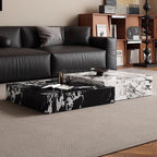 Rock Slab Light Luxury Coffee Table Decoration Aesthetic Unique Italian Side Table Modern Living Room Mesas Bajas Home Furniture