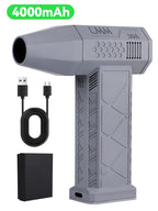 Turbo Jet Fan Powerful Air Blower 140000RPM 52m/s Electric Blower Brushless Motor Handheld Duct Fan High-Performance Cyclone 송