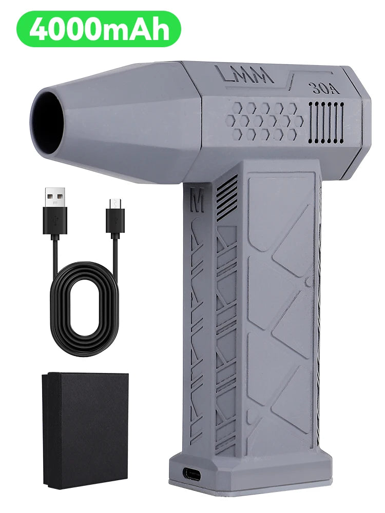 Turbo Jet Fan Powerful Air Blower 140000RPM 52m/s Electric Blower Brushless Motor Handheld Duct Fan High-Performance Cyclone 송