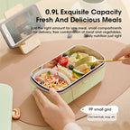 Electric Hot Rice Box Food Heater Lunch Insulated Lunch Box Convenient Food Heating Waterless Heating Bento Box Office Dormitory