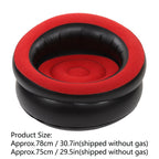 Inflatable Sofa Chair Widely Applicable Fast Inflation Inflatable Couch Ergonomic Design for Bedroom