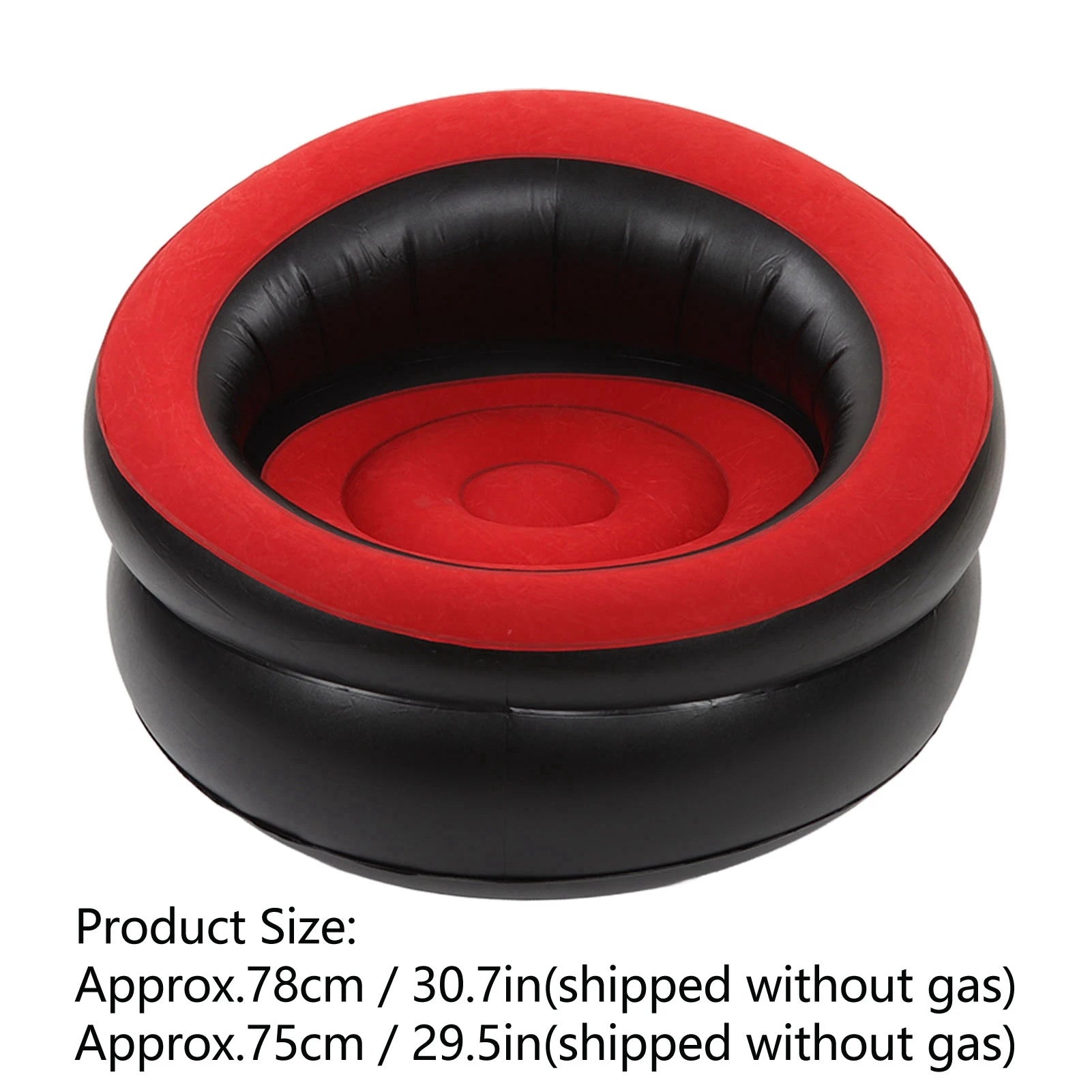 Inflatable Sofa Chair Widely Applicable Fast Inflation Inflatable Couch Ergonomic Design for Bedroom