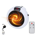 Electric Heater 900W Portable Plug In Wall Heater Room Heating Stove Remote Warmer Machine Home Office Warming Machine