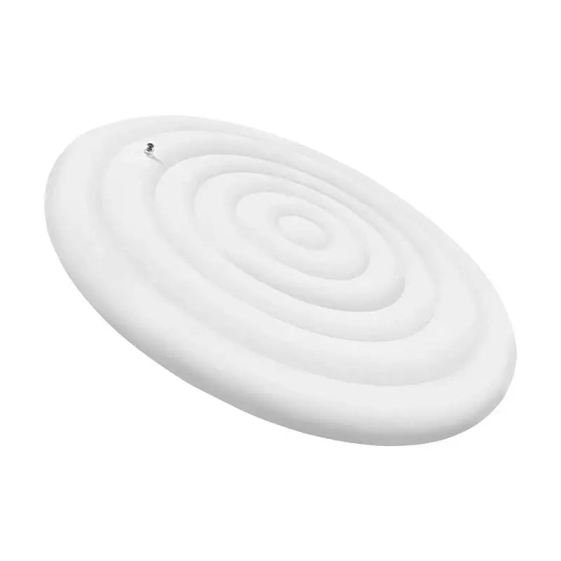 Spa Hot Tub Cover Weatherproof Hot Tub Cover Inflatable Lid in Round Outdoor Rain-Proof Lid Folding Cover with Heat Insulation