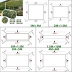 Camo Net Fence Panels Faux Privacy Fence Screen Camouflage Netting For Home Outdoor Garden Balcony Decor Sunshade Cover