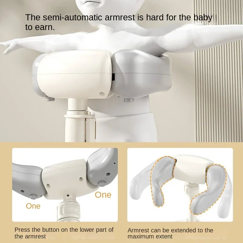 Adjustable Baby Bath Rack - Foldable, Anti-Slip