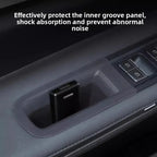 For Polestar 4 Car Door Handle Storage Box Silicone Pad Waterproof Front Rear Door Armrest Organizer Interior Accessories