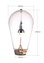 Modern Touch Glass Blown Magnet Desk Lamp for Living Room Study Room Bedroom Decoration Reading Desk Lamp