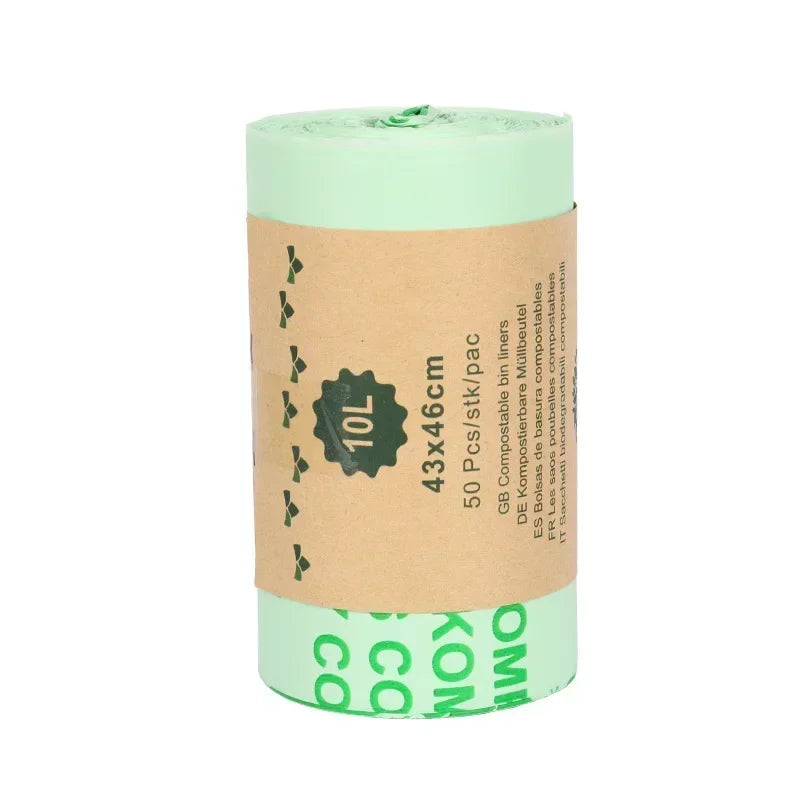 Biodegradable Trash Garbage Bags Household Compostable Garbage Bags Kitchen Garbage  BagsEnvironmentally Friendly  Trash Bags