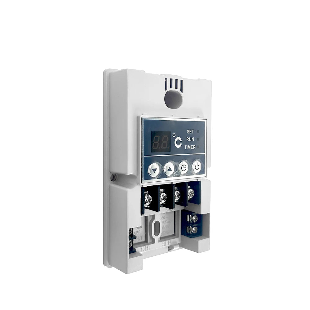 UTH-170 Electric Heating Film Thermostat 18A Temperature Controller for Steam Room/High Temperature Yoga Room
