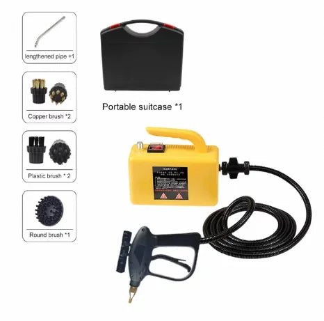 Home Appliances Steam Cleaner High Temperature  Sterilization Air Conditioning Kitchen Hood Car Steam Cleaners US/EU Plug