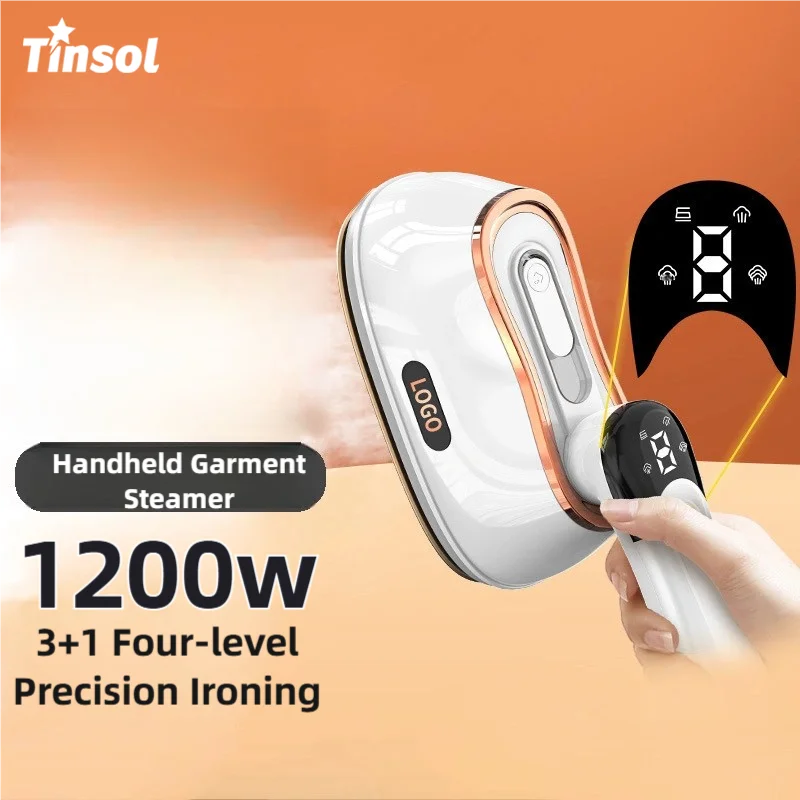 1200W handheld steam hanging iron four speed adjustment folding handle