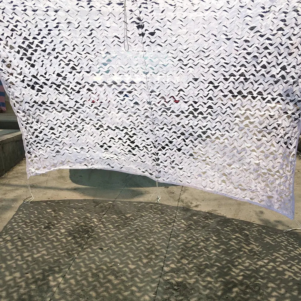 3x6M Reinforced Camouflage Nets  White Blue Black Desert Jungle Sand Garden Shade Mesh Awning 3*6m 6x3m 3x6 6x3