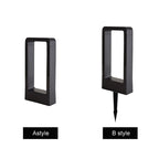 Outdoor Waterproof Lighting 10W LED Garden Light IP65 Modern Aluminum Lawn Lamp Courtyard Villa Landscape Lawn Bollard Lights