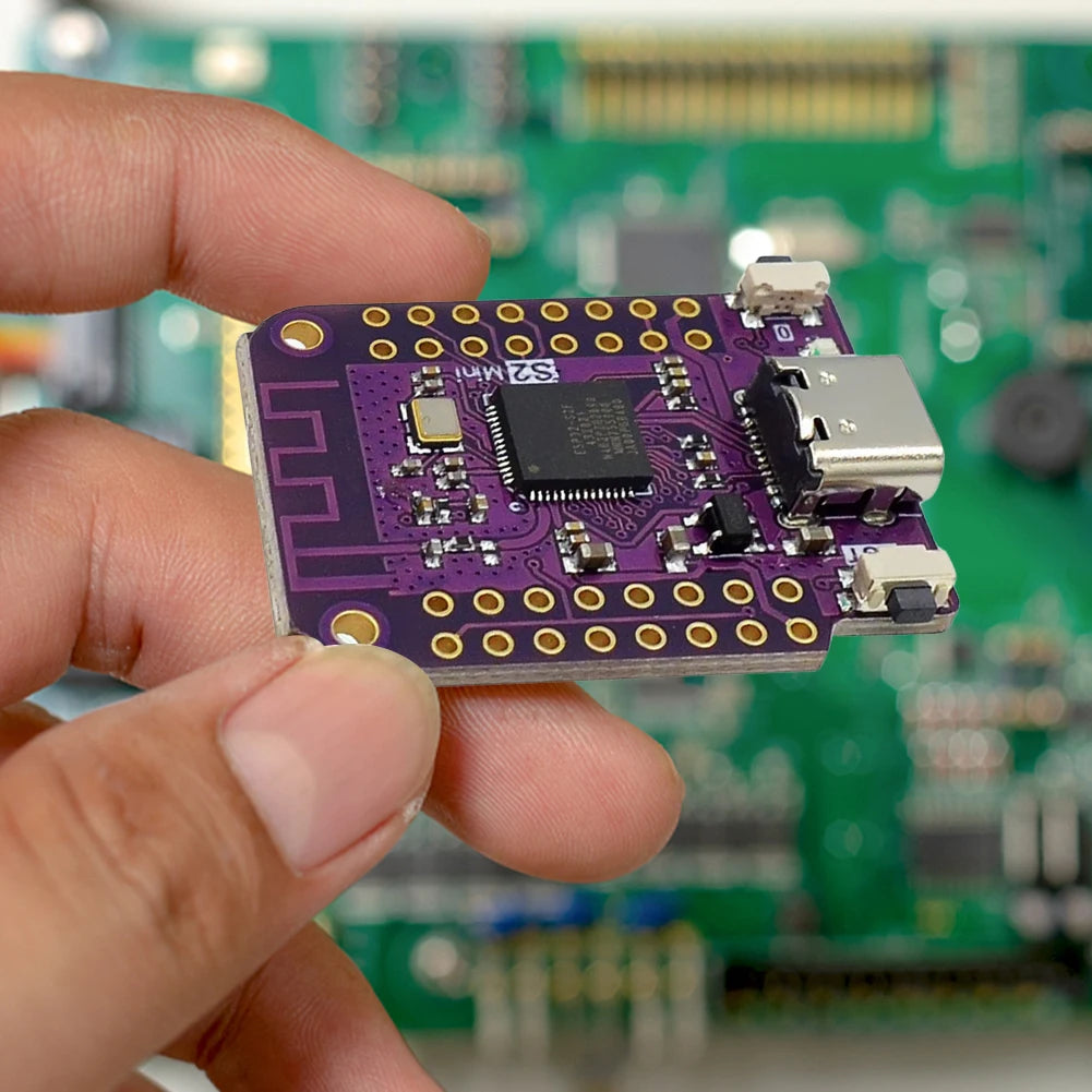 1-5PC ESP32 S2 Mini V1.0.0 WIFI Board Based ESP32-S2FN4R2 4MB FLASH 2MB PSRAM Mini V1.0.0 WIFI IOT Board WIFI Module Development