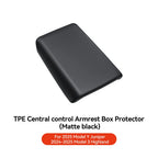YZ for Tesla Model 3 Y Highland Juniper TPE Soft Case Center Console Arm Rest Lid Armrest Cover Accessories