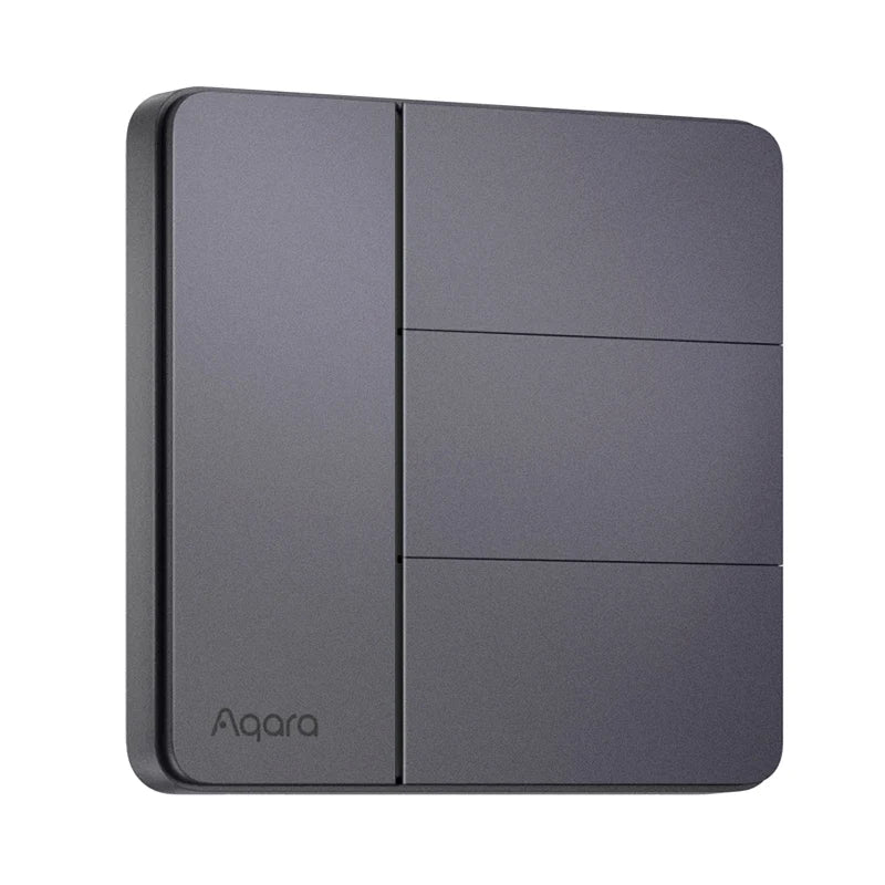 Aqara Smart Wall Switch Z1 More Control Zigbee 3.0 Compatible with Single Live/Neutral Wire Design Supports Mi home HomeKit APP