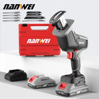 NANWEI Brushless Reciprocating Saw Power Tool Reciprocating Saw Metal Cutting Wood Cutting Tool Electric Drill Accessory