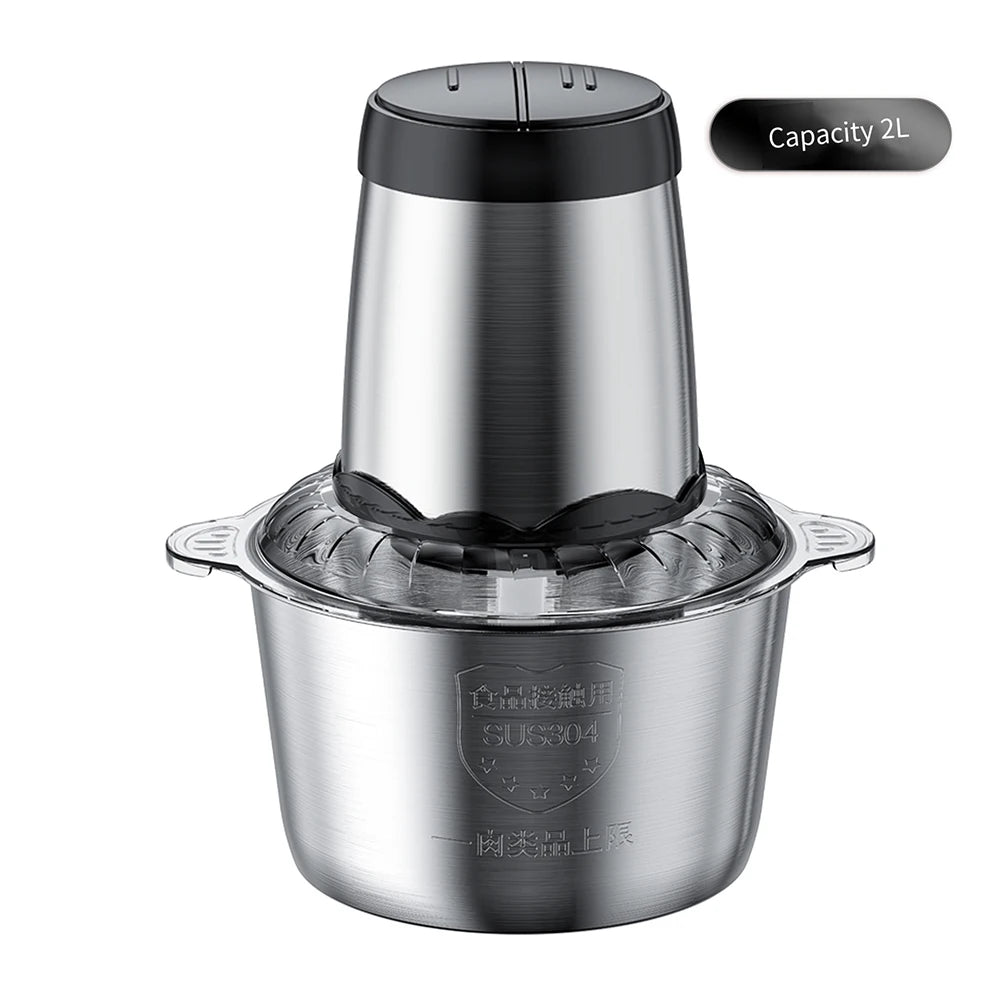 3L / 2L Electric Meat Grinder Machine 110V 220V Stainless Steel Meat Mincer Blender for Kitchen Food Processor Crusher Mixer 다지기
