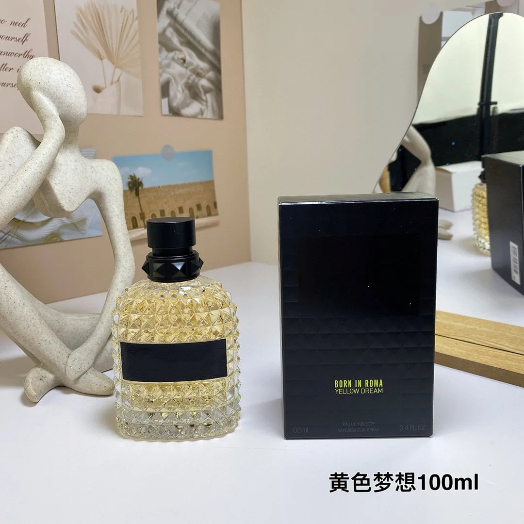 100ML Original Brand Perfume High-Quality Long Lasting Fragrance  Charming Lady Body Spray Men Women's Perfumes  Born in Roma