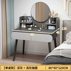 Black Girls Makeup Vanity Table Dresser Stand Drawers Storage Makeup Table Bedroom Desk Coiffeuse De Chambre Home Furniture
