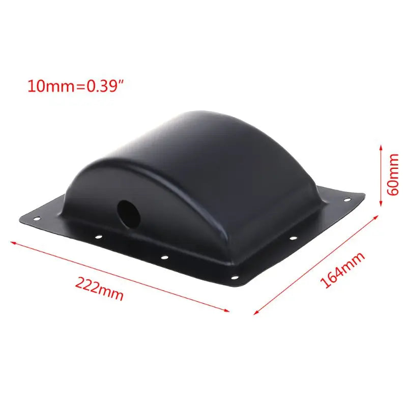 2PC Speaker Handle Recessed Cabinet Aceessories Professional Recessed Speaker Handles Black Metal Repair Durable